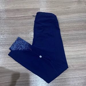 Navy Lululemon Leggings